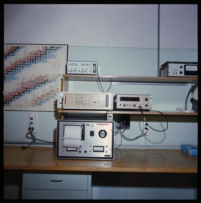 Service de radiologie: laboratoire (radio isotopes ?)
